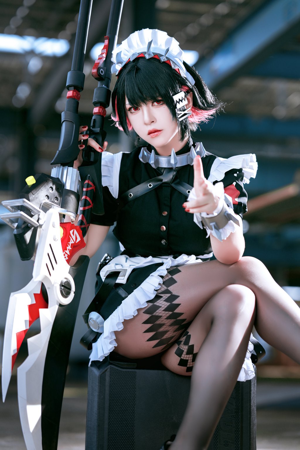 微博人气Coser@半半子 绝区零 艾莲·乔