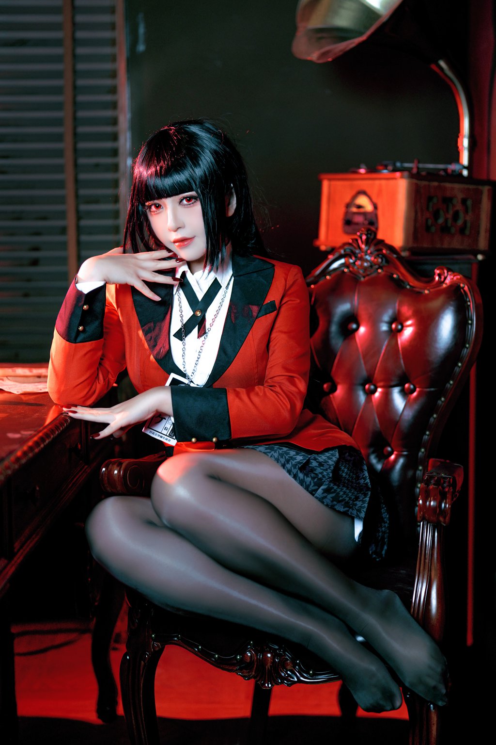 微博人气Coser@半半子 赌ケグルイ梦子 Vol.02